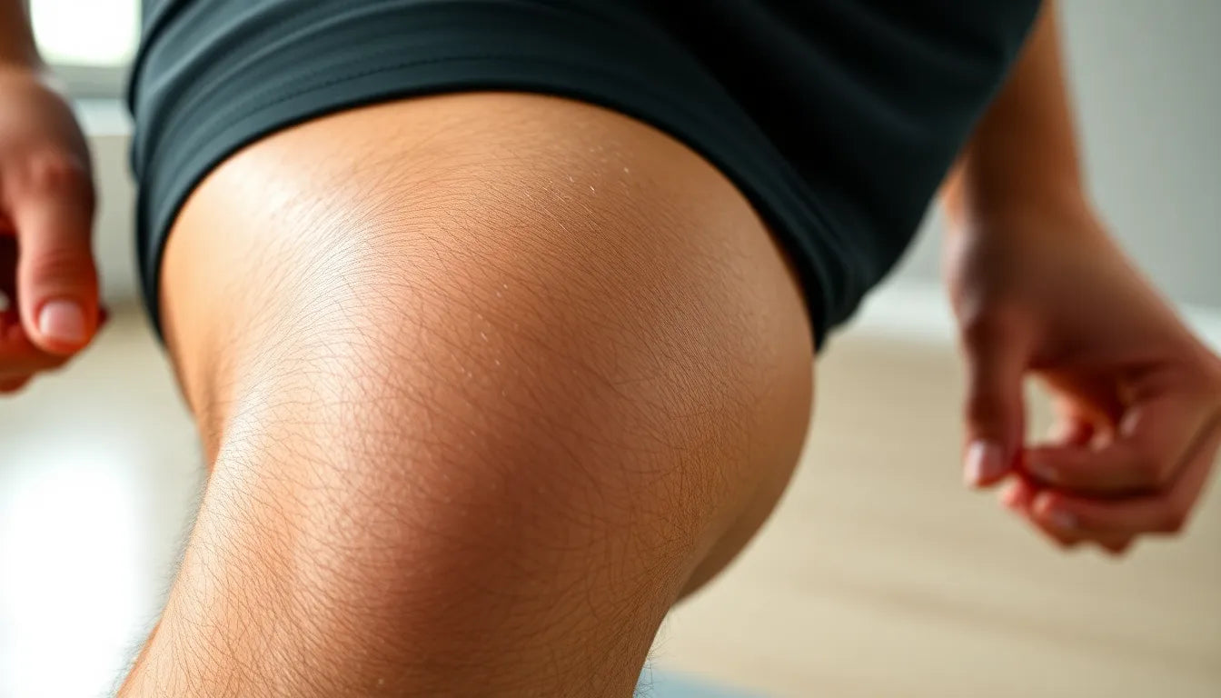 Spring inte bort från smärtan: hur du hanterar knäproblem som löpare - Illustration