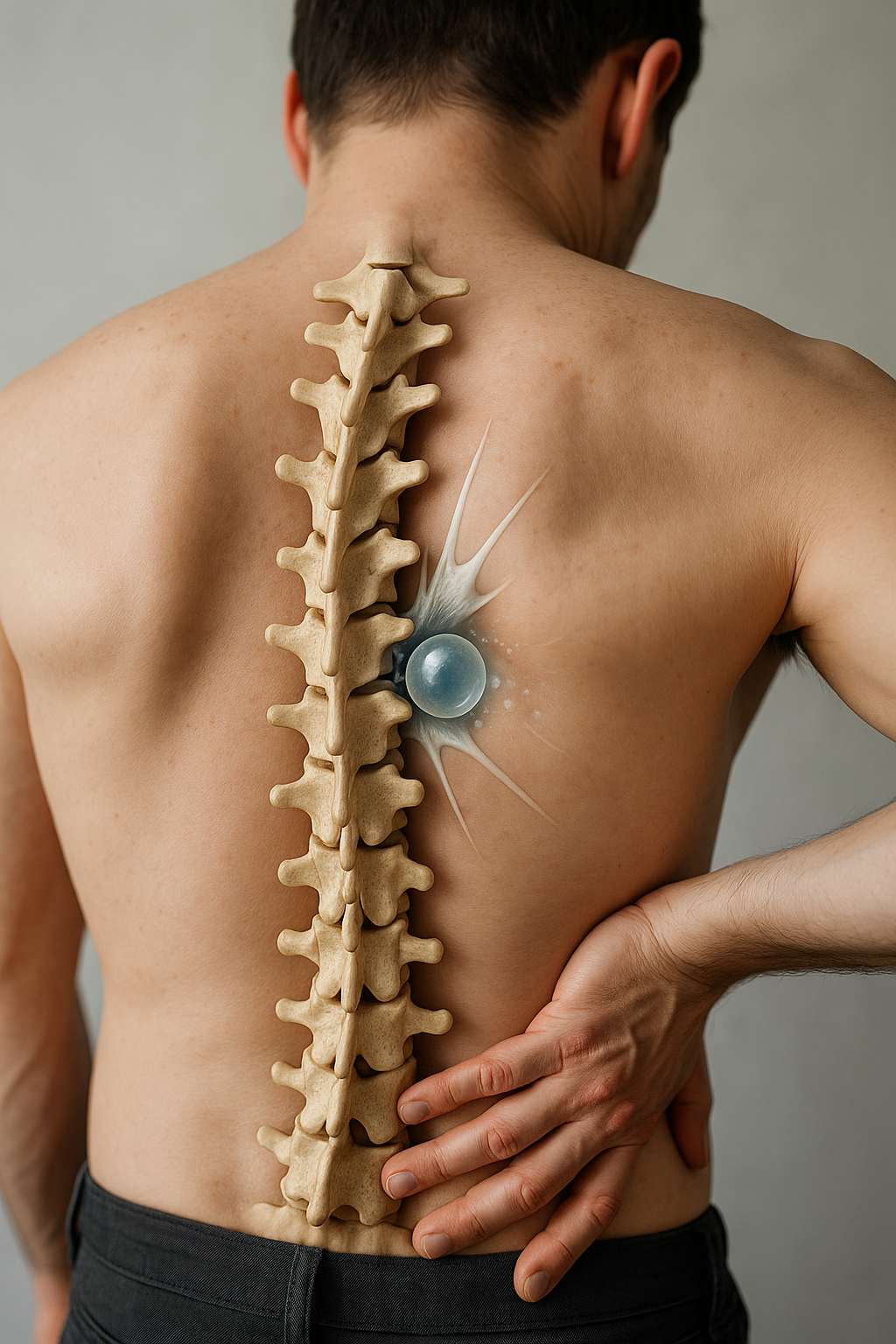 Knak i ryggen: vad betyder det och hur kan du förebygga det? - Illustration