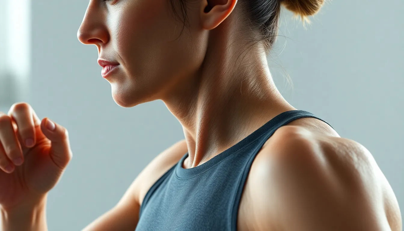 Effektiva övningar för övningsläsare: lindra spänningshuvudvärk med videoövningar - Illustration