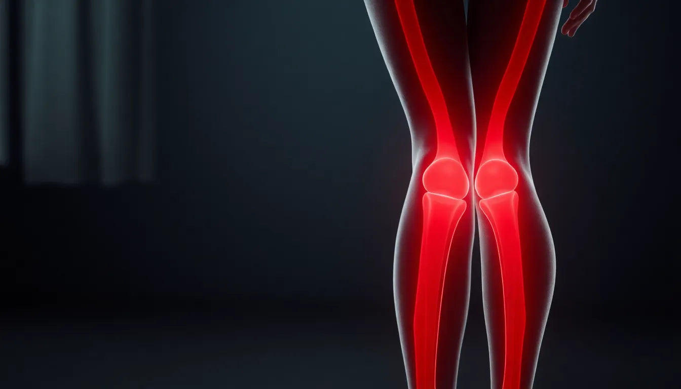 Bli fri från smärta i knät när du går i trappor: upptäck orsakerna och lösningarna - Illustration