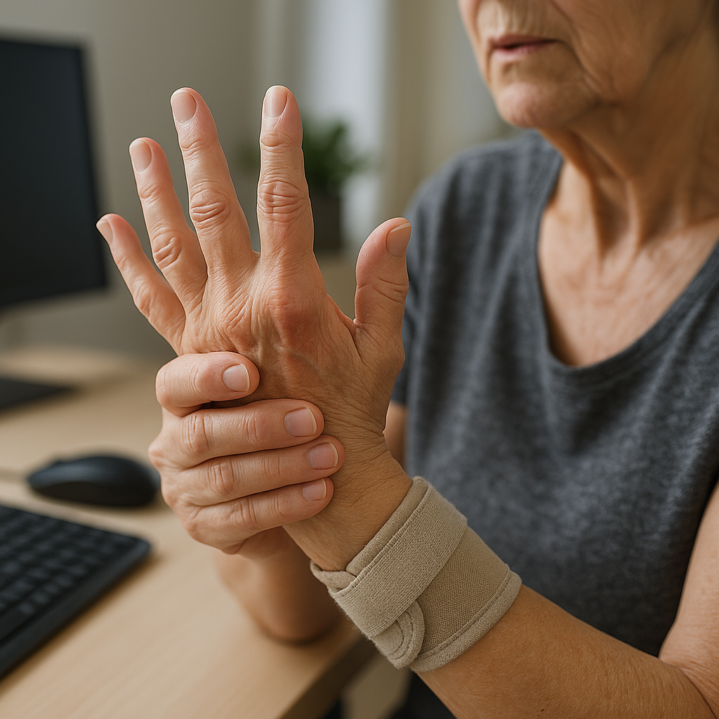 Fingerbesvär: praktiska ergonomiska lösningar för en smärtfri vardag - Illustration