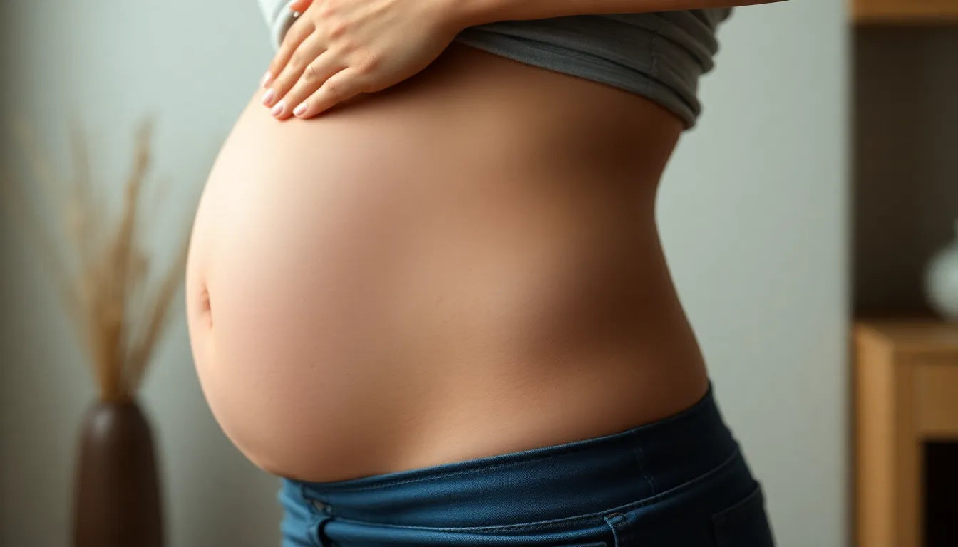 Lindring av ryggsmärta i vecka 39: tips för gravida - Illustration