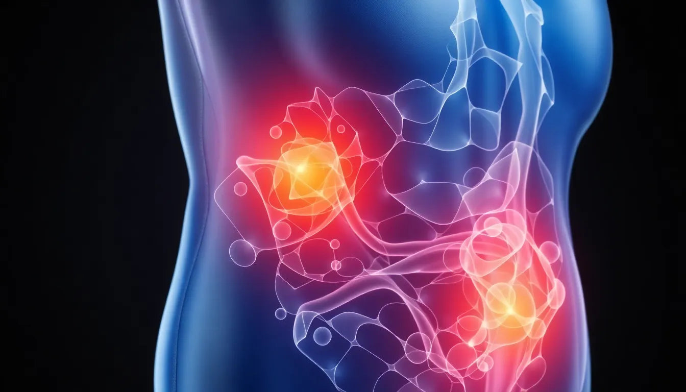 Så lindrar du smärtan från tryckt revben som strålar mot ryggen - Illustration