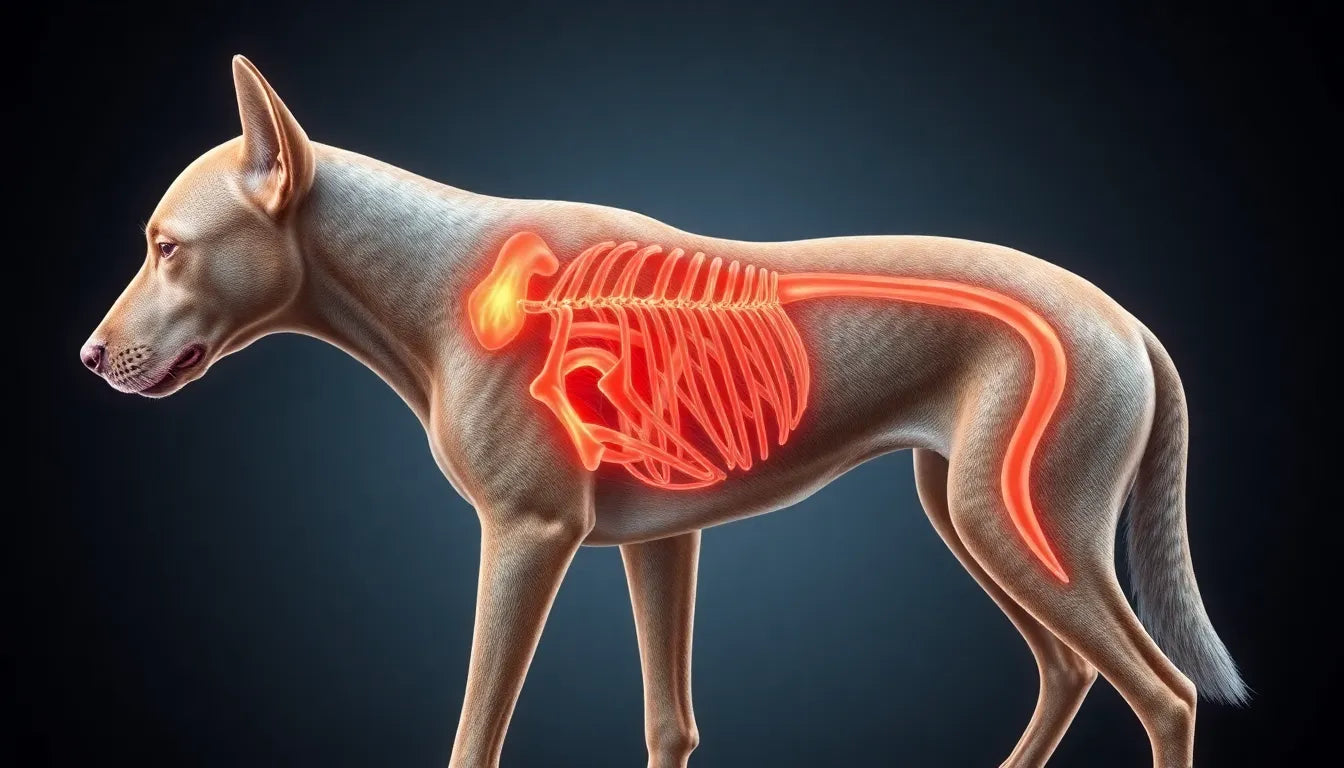 Upptäck tecken på diskbråck hos din hund och vad du kan göra åt det - Illustration