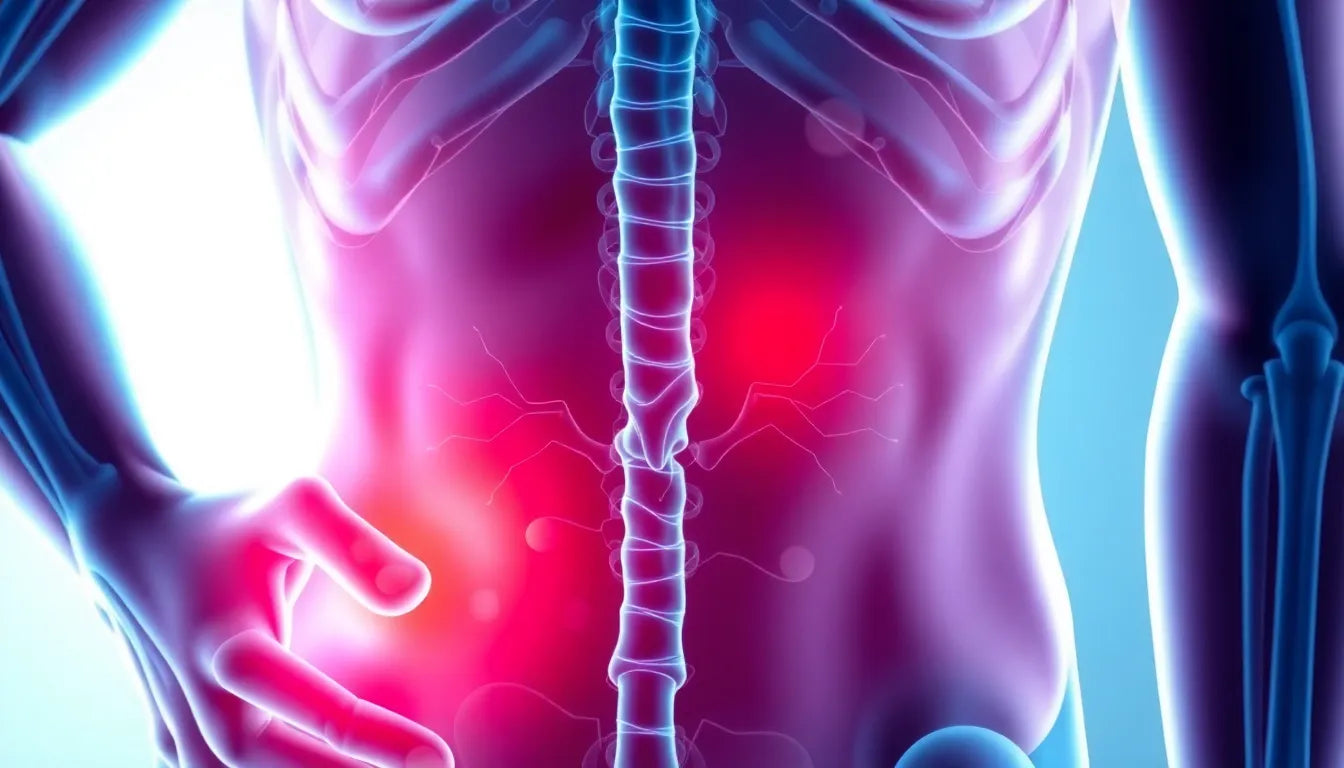 När smärta i pung och rygg kräver snabb läkarvård - Illustration