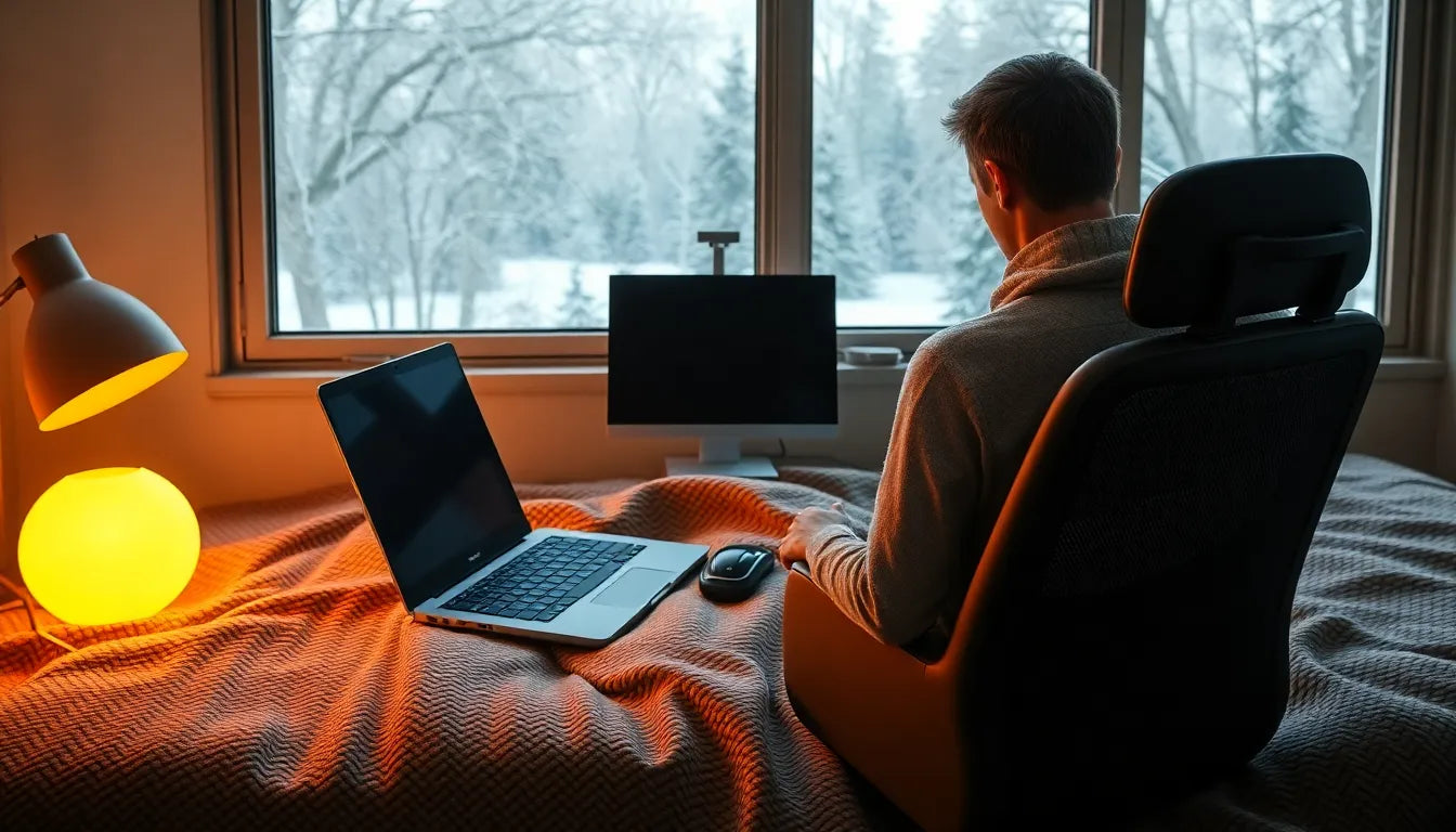 Vakna utan smärta: så slipper du ont i ländryggen när du står upp - Illustration