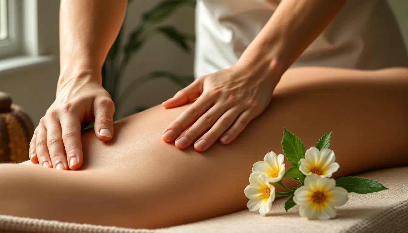 Upptäck magin i massage för att lindra ryggsmärtor effektivt och säkert - Illustration