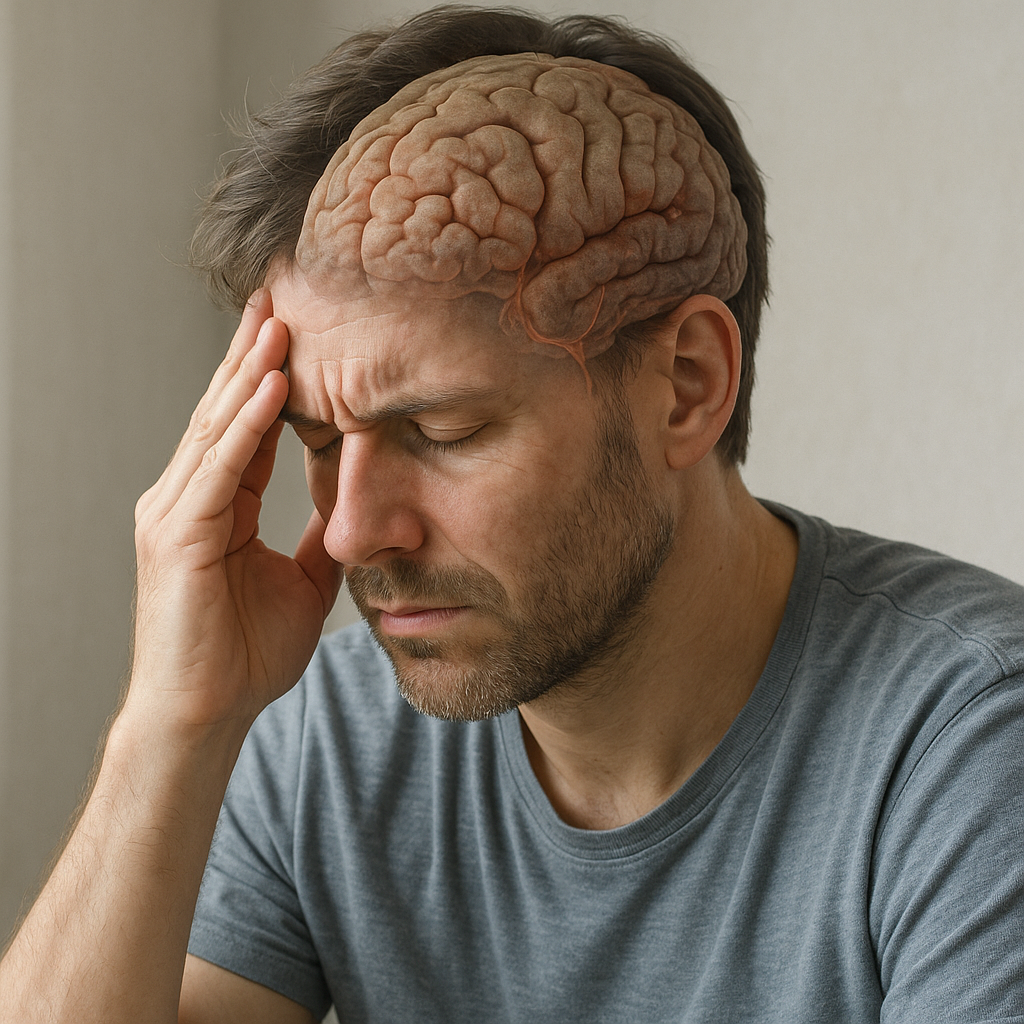 Upptäck hemligheterna bakom mental trötthet och hur du kan lindra den - Illustration