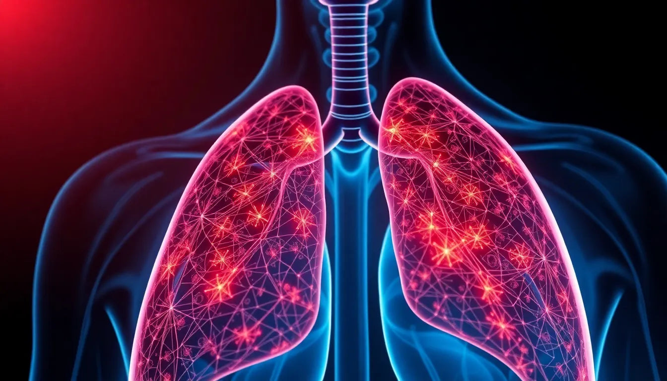 När lungorna och ryggen skriker: orsaker och lösningar på smärtan - Illustration