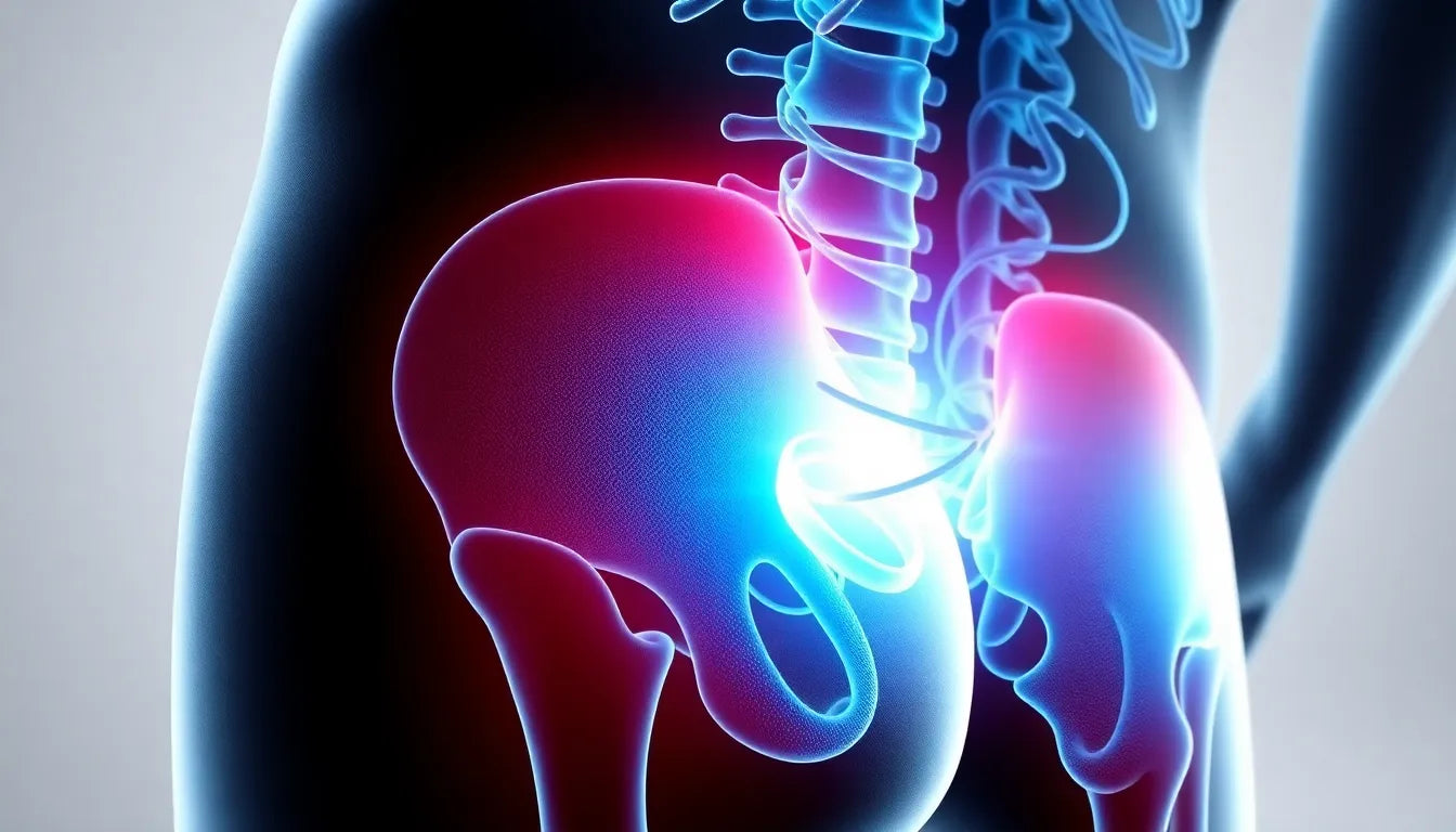 Lindra smärta i ländryggen och benen: effektiva lösningar och egenvårdstips - Illustration