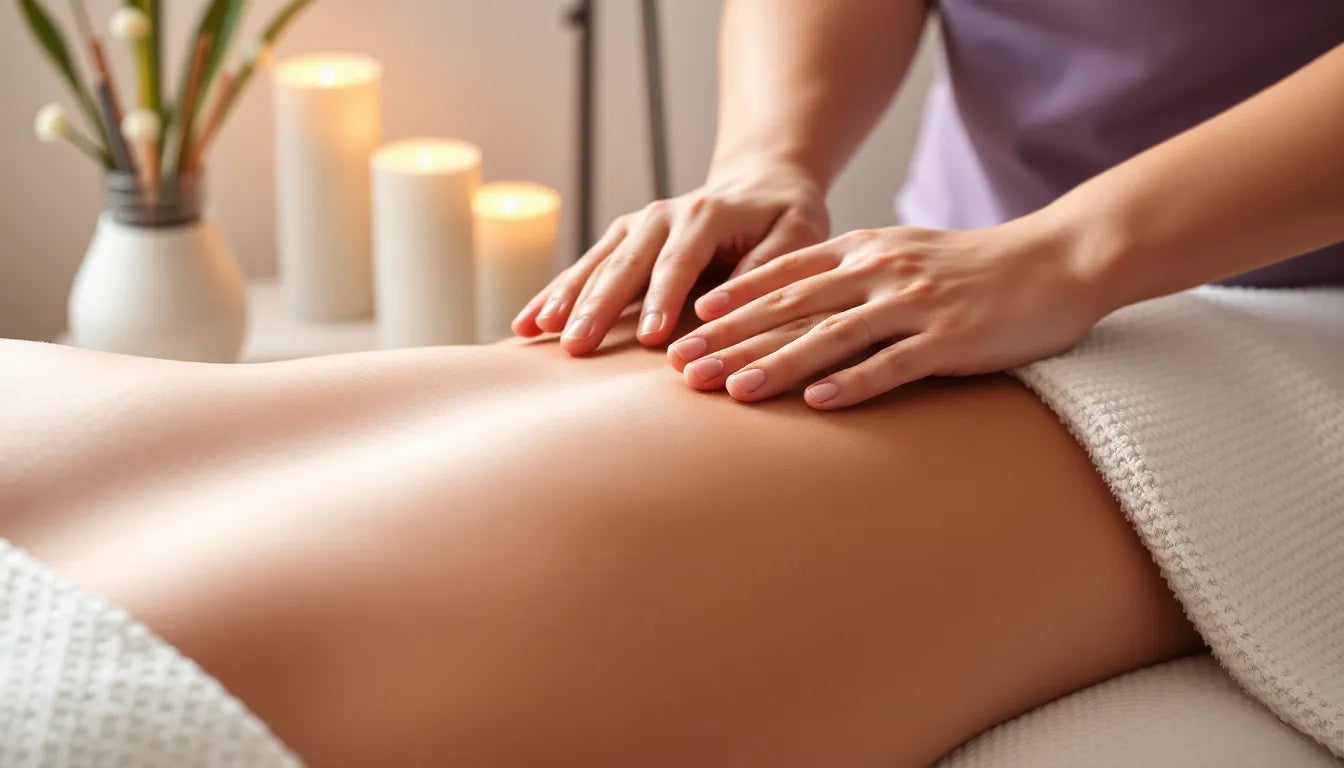 Upptäck hur massage kan frigöra dig från ryggsmärta och öka din rörlighet - Illustration