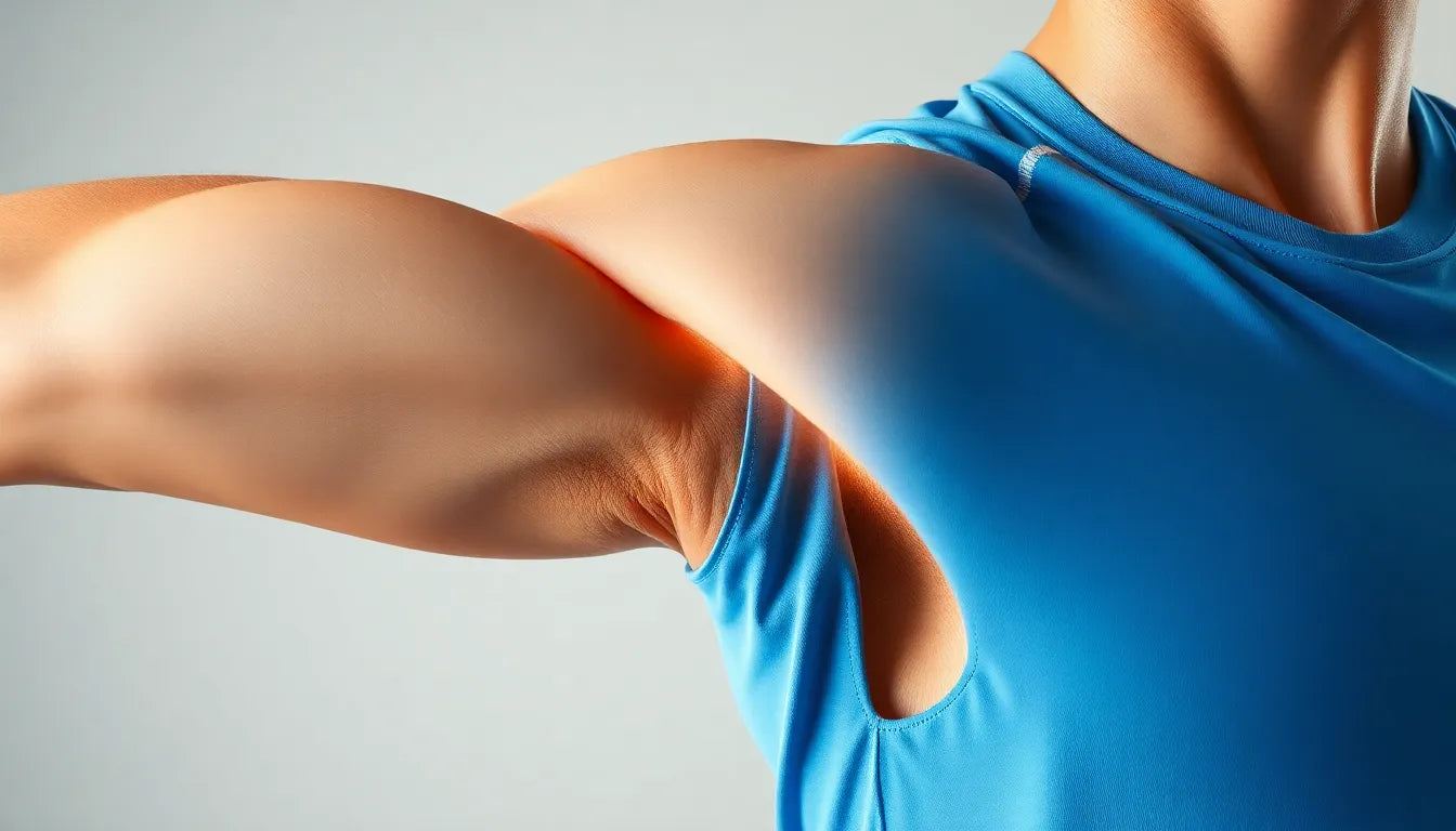 Effektiva övningar för övningsläsare med tennisalbue och elastik - Illustration