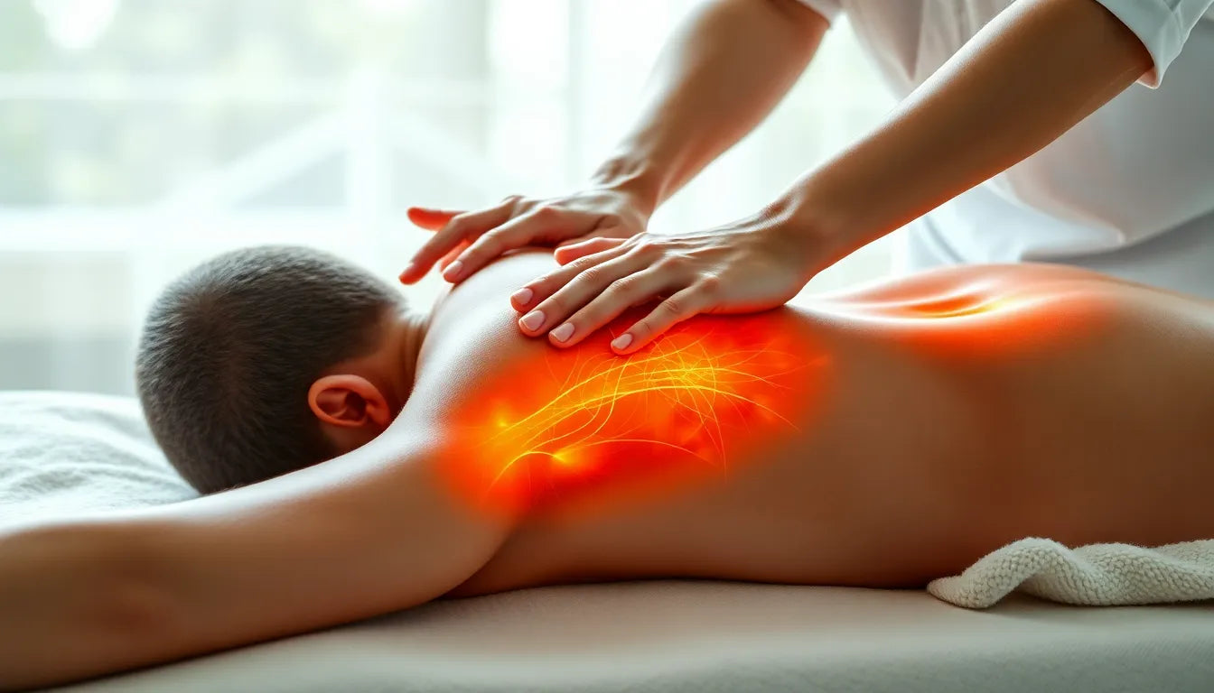 Upptäck hur massage kan lindra diskbråck – men se upp för fallgroparna! - Illustration