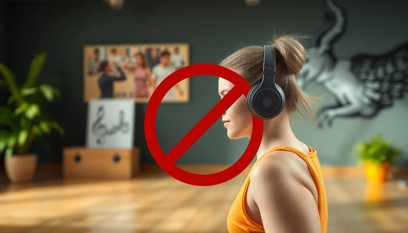 Utforska övningsläsare: musik som inspirerar dina udstrækningsøvelser - Illustration