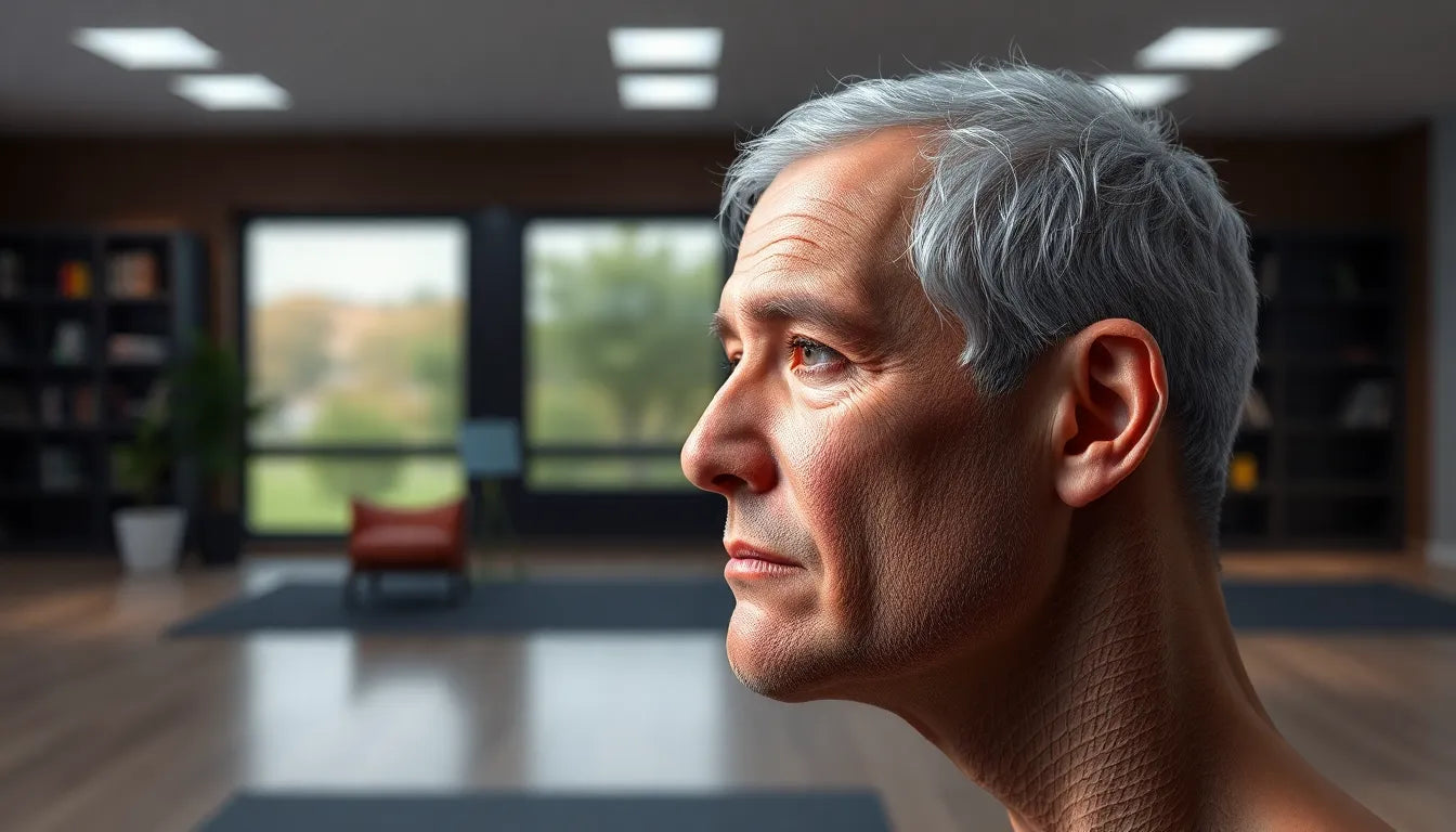 Effektiva övningar för övningsläsare att lindra spänningshuvudvärk - Illustration