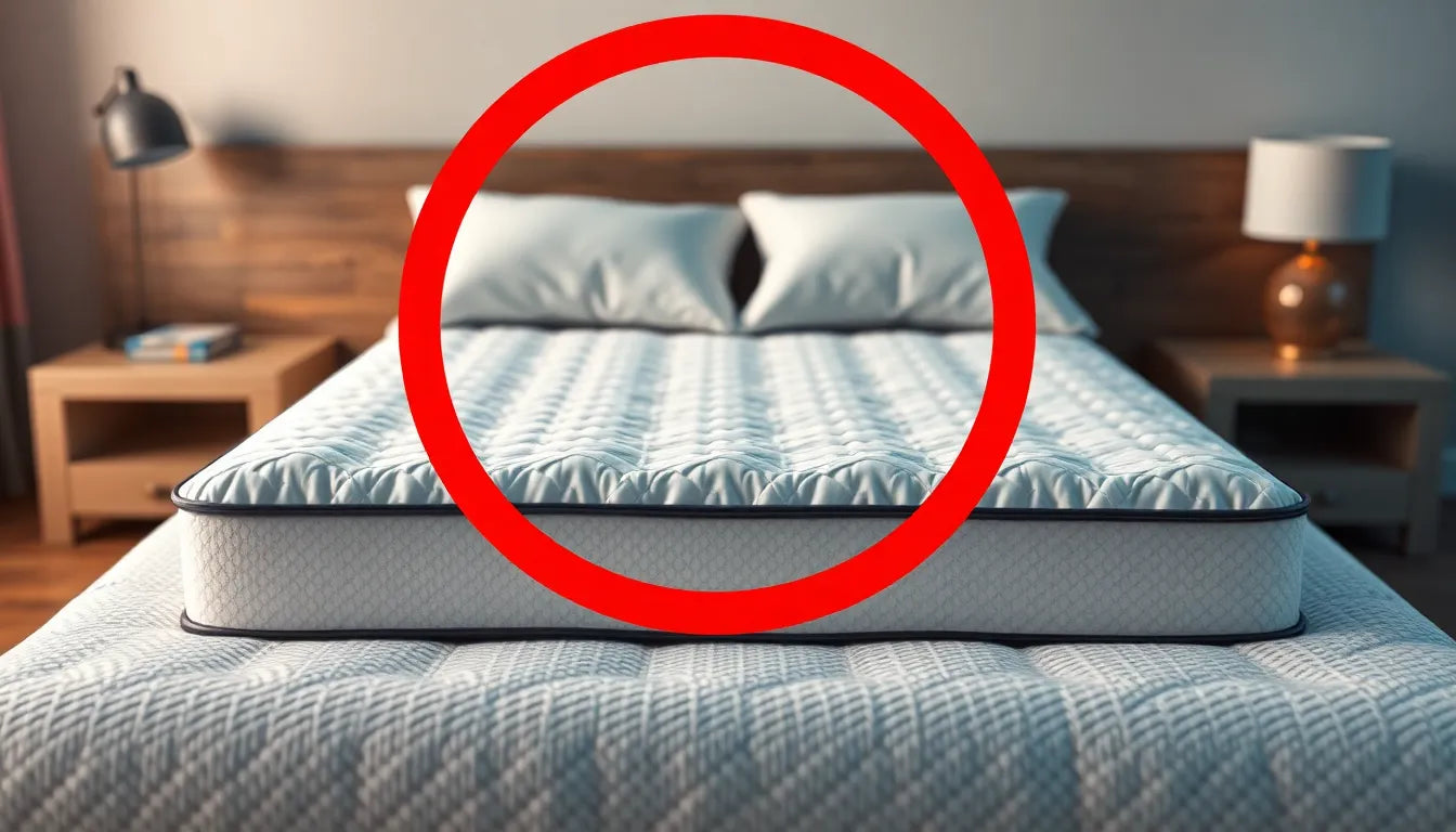 Lindra ryggsmärta med rätt topmadras: din guide till bättre sömn - Illustration