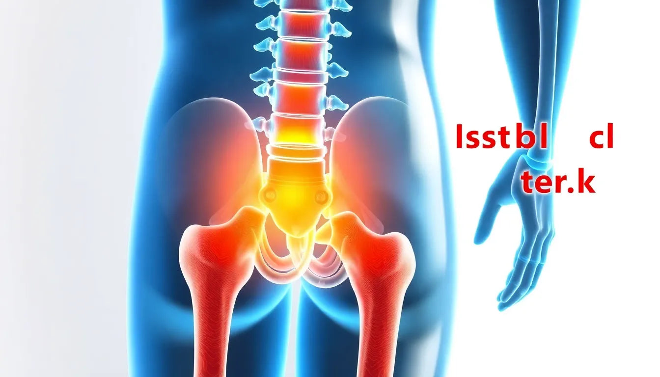 Upplev symtomen: hur känns ett diskbråck i ländryggen? - Illustration