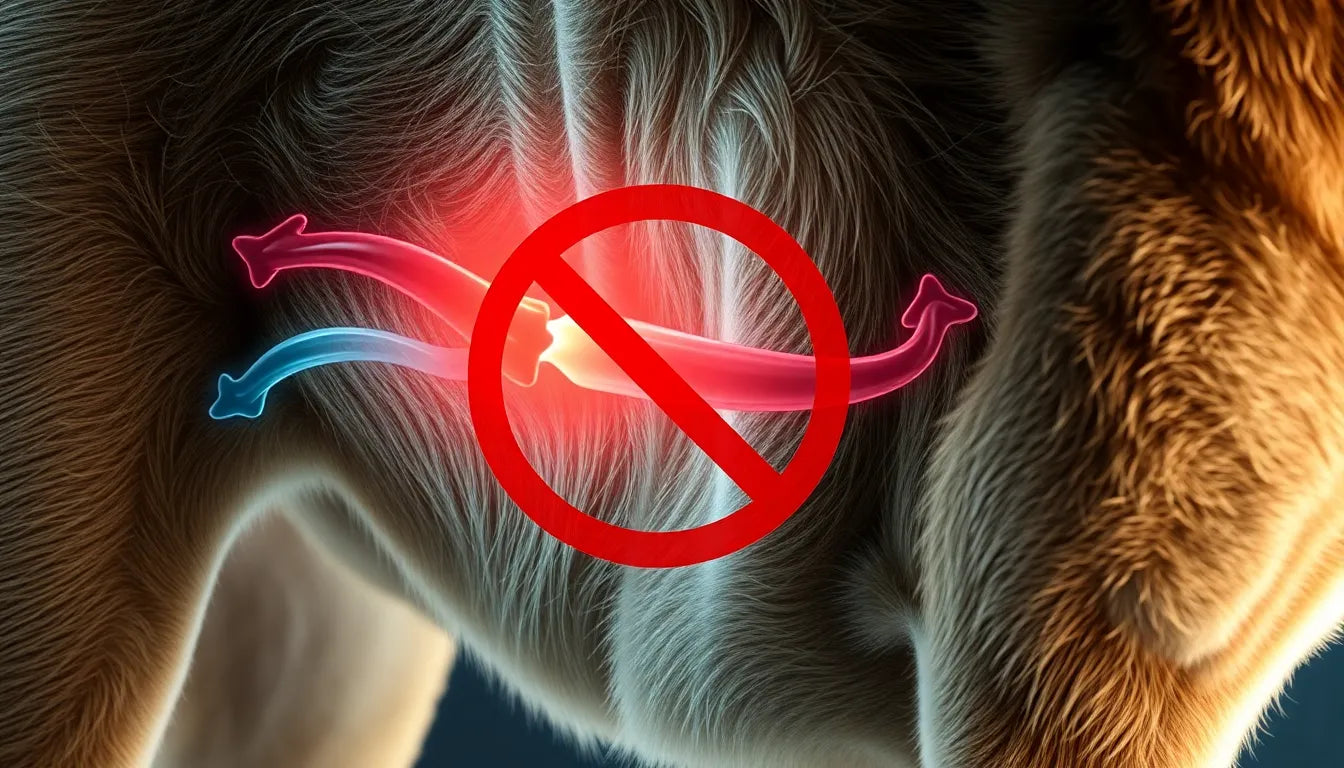 Skonsam lindring för hundar med diskbråck: medicinska alternativ som gör skillnad - Illustration