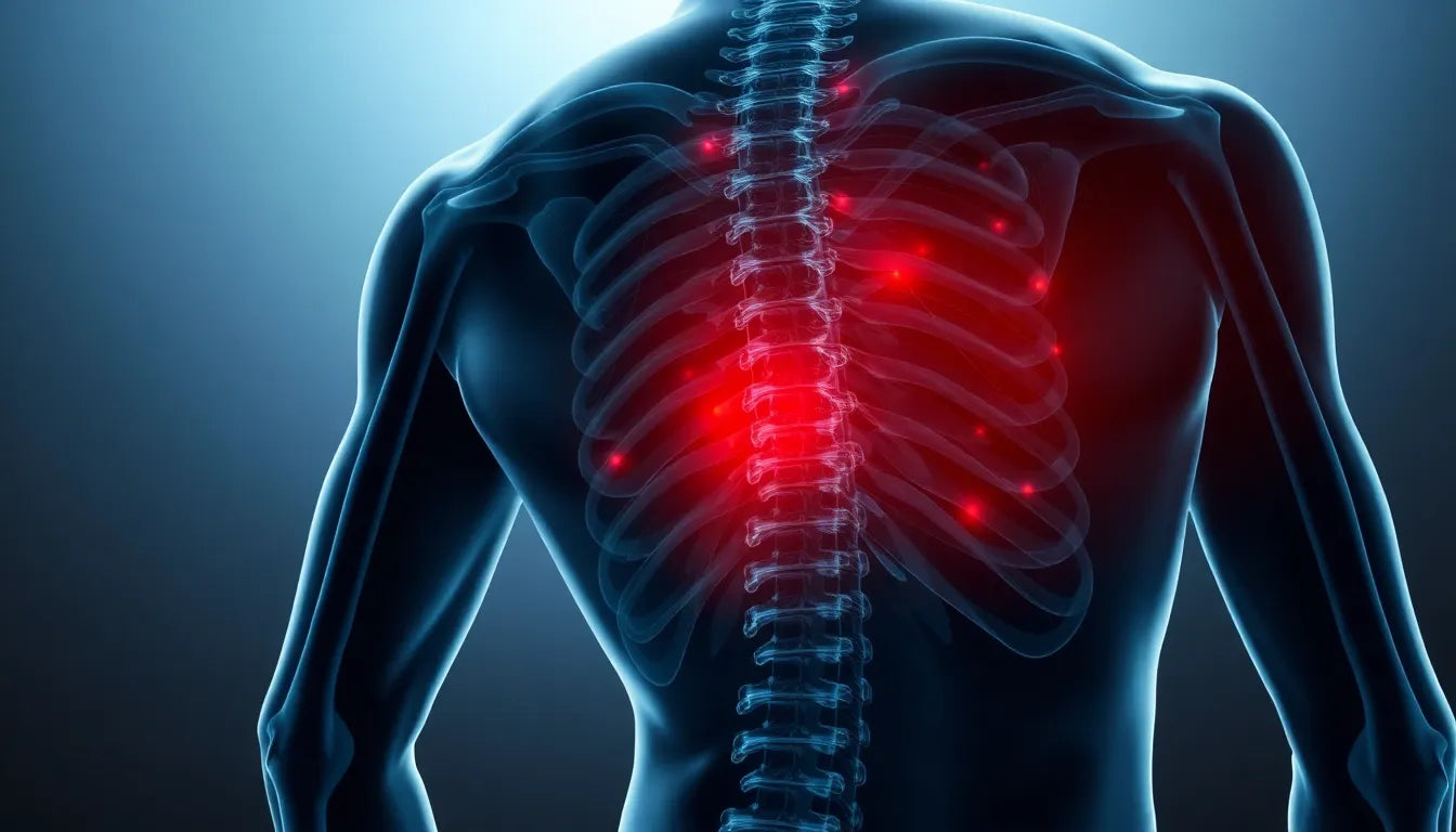 Plötsligt ont i ryggen? Upptäck orsakerna och lindra smärtan snabbt - Illustration