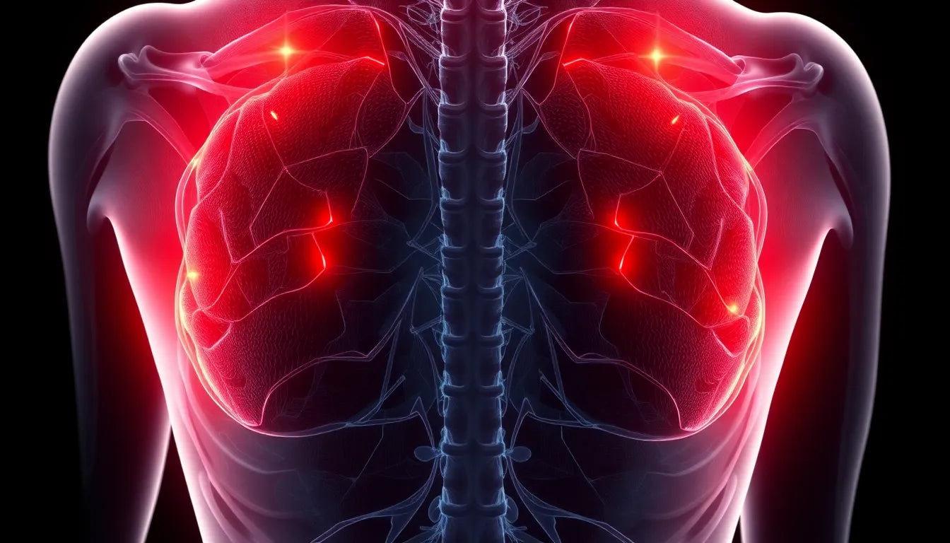 När smärtan i ryggen gör det svårt att andas - Illustration