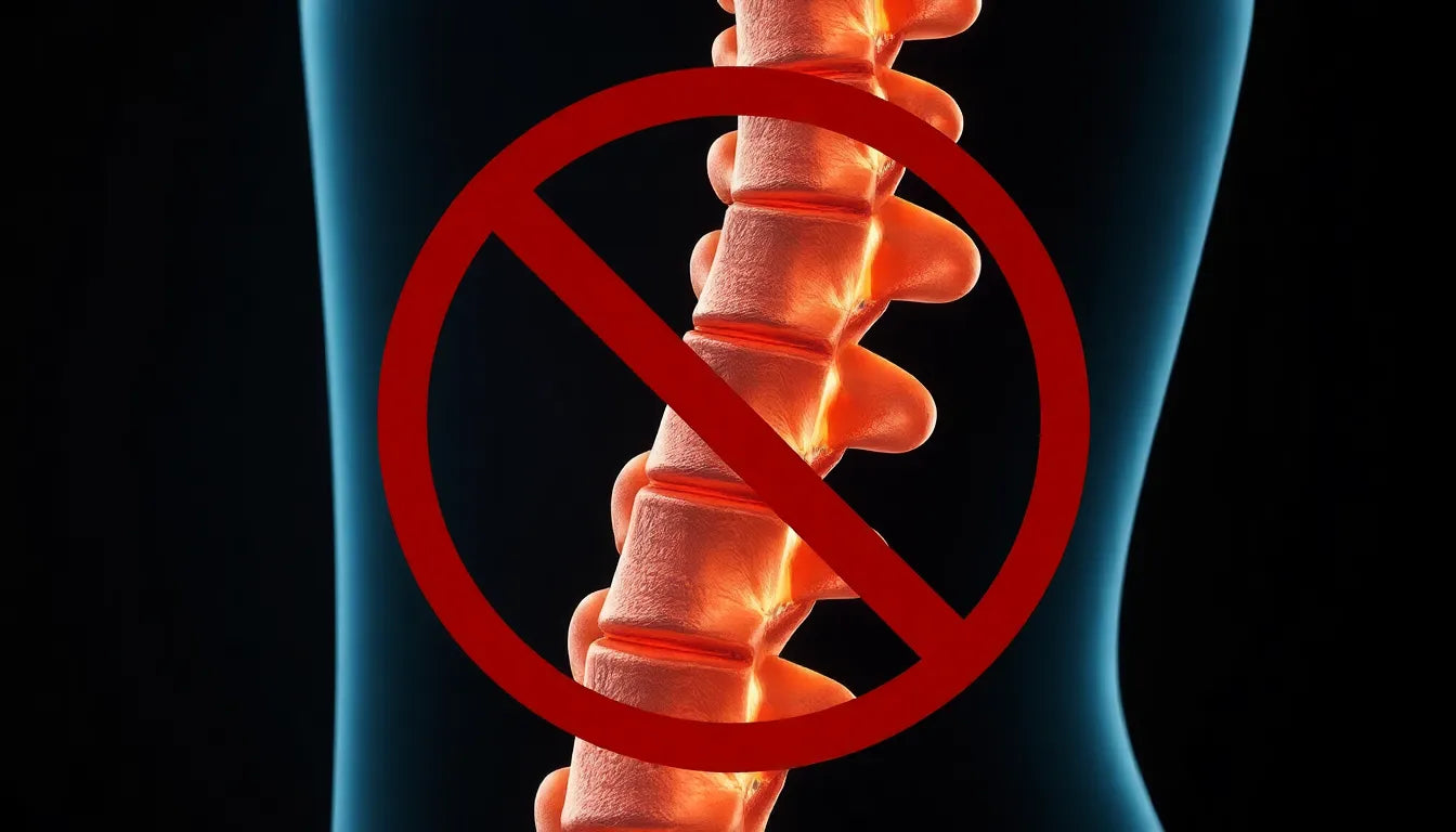 Vad betyder spondylos och hur påverkar det din rygg? - Illustration
