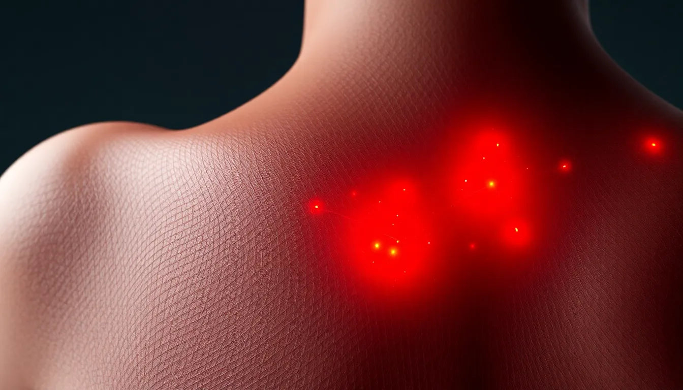 Bli kvitt smärtan i övre ryggen med enkla vardagstips - Illustration