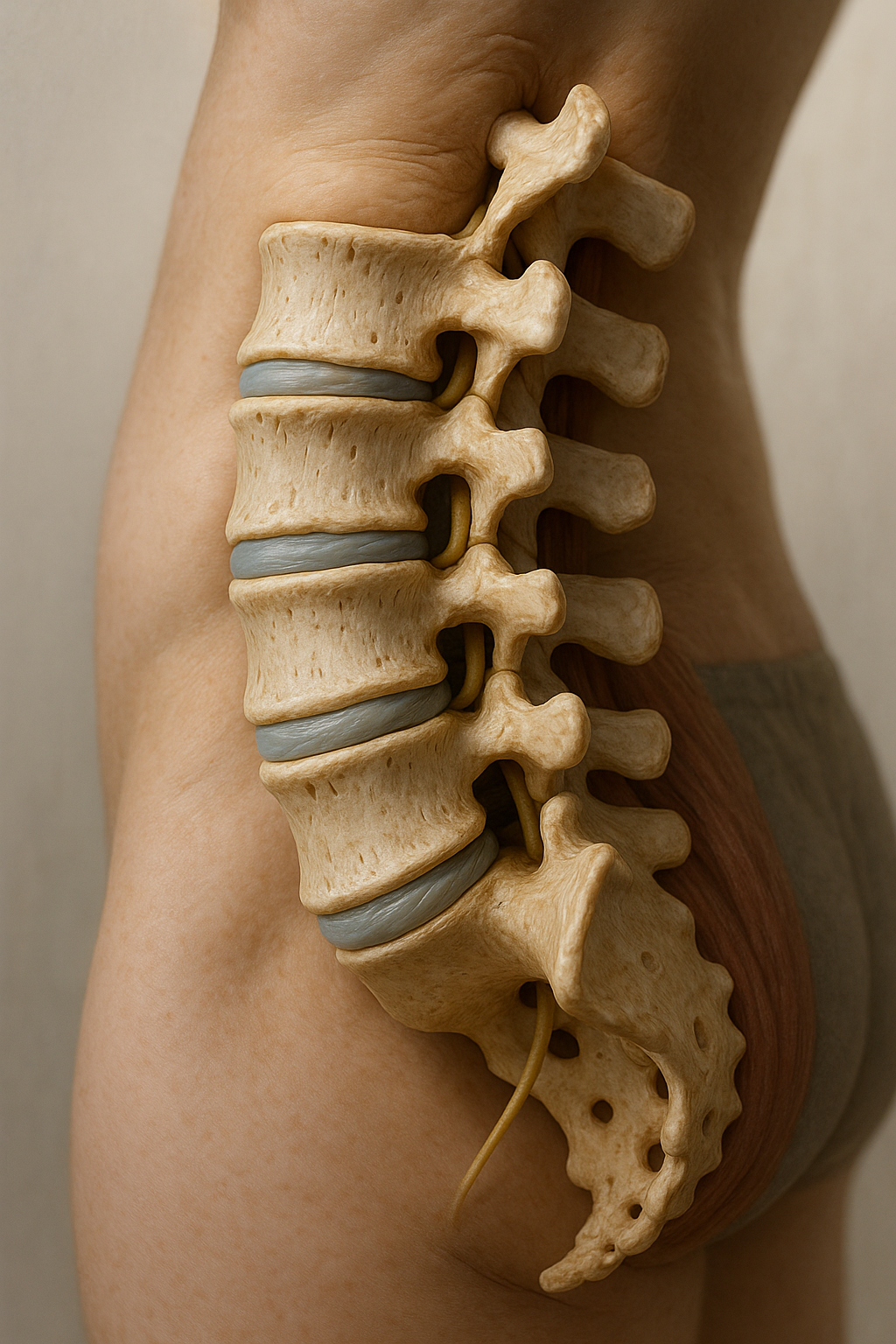 Upptäck hemligheten bakom en smärtfri ländrygg - Illustration