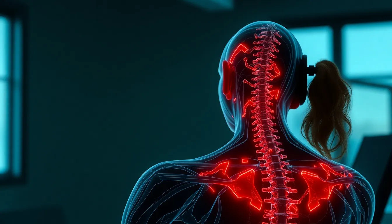 Upptäck sambandet mellan huvudvärk, yrsel och nacksmärta – och vad du kan göra åt det - Illustration