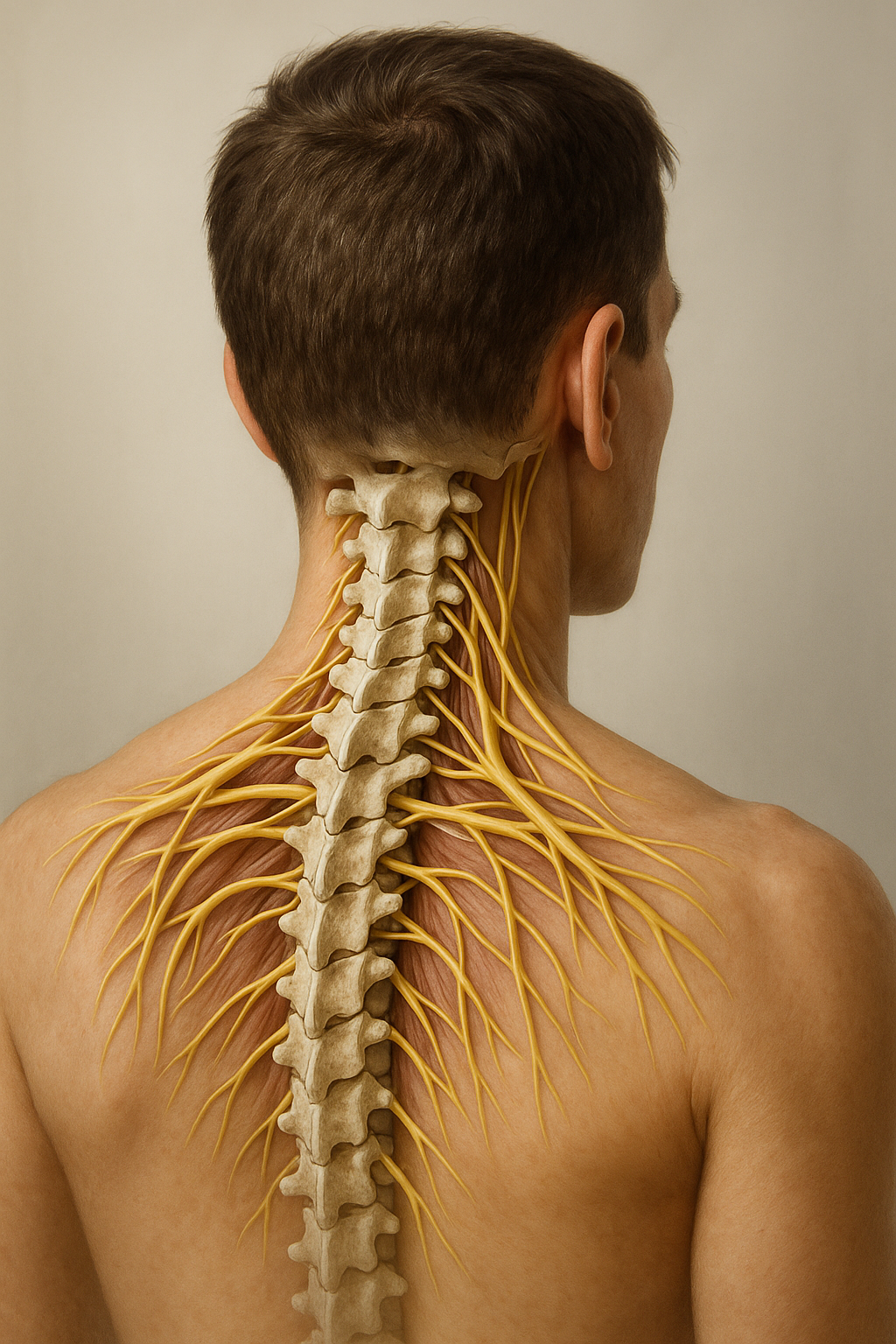 Upptäck hemligheten bakom nerver i nacken och hur de påverkar din hälsa - Illustration