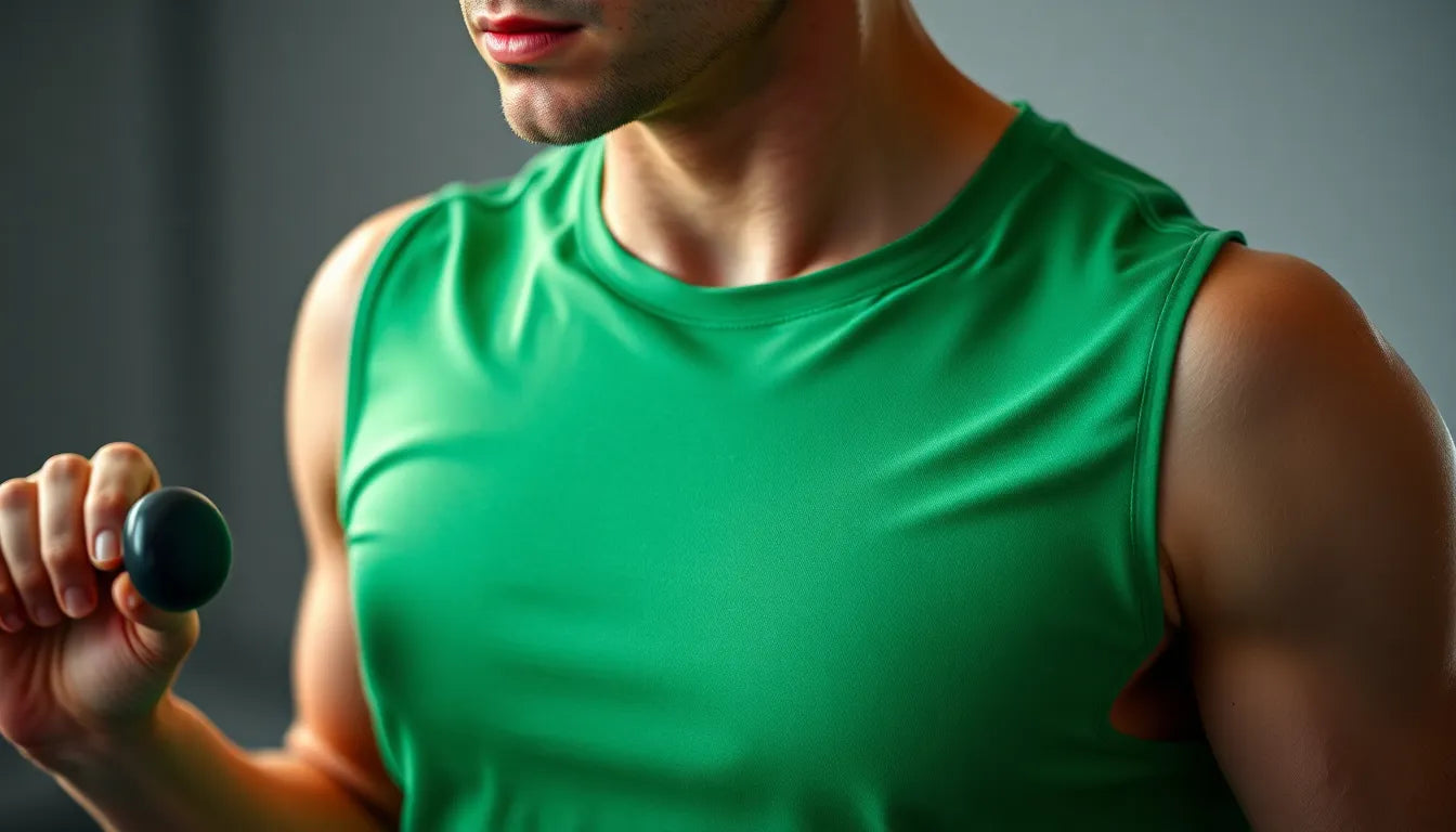 Isometriske övningar: exempel för övningsläsare som vill stärka kroppen utan rörelse - Illustration