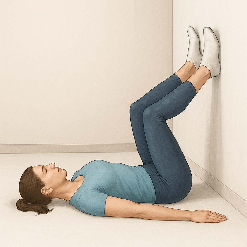 Upptäck kraften i wall pilates för bättre hållning och smärtlindring - Illustration