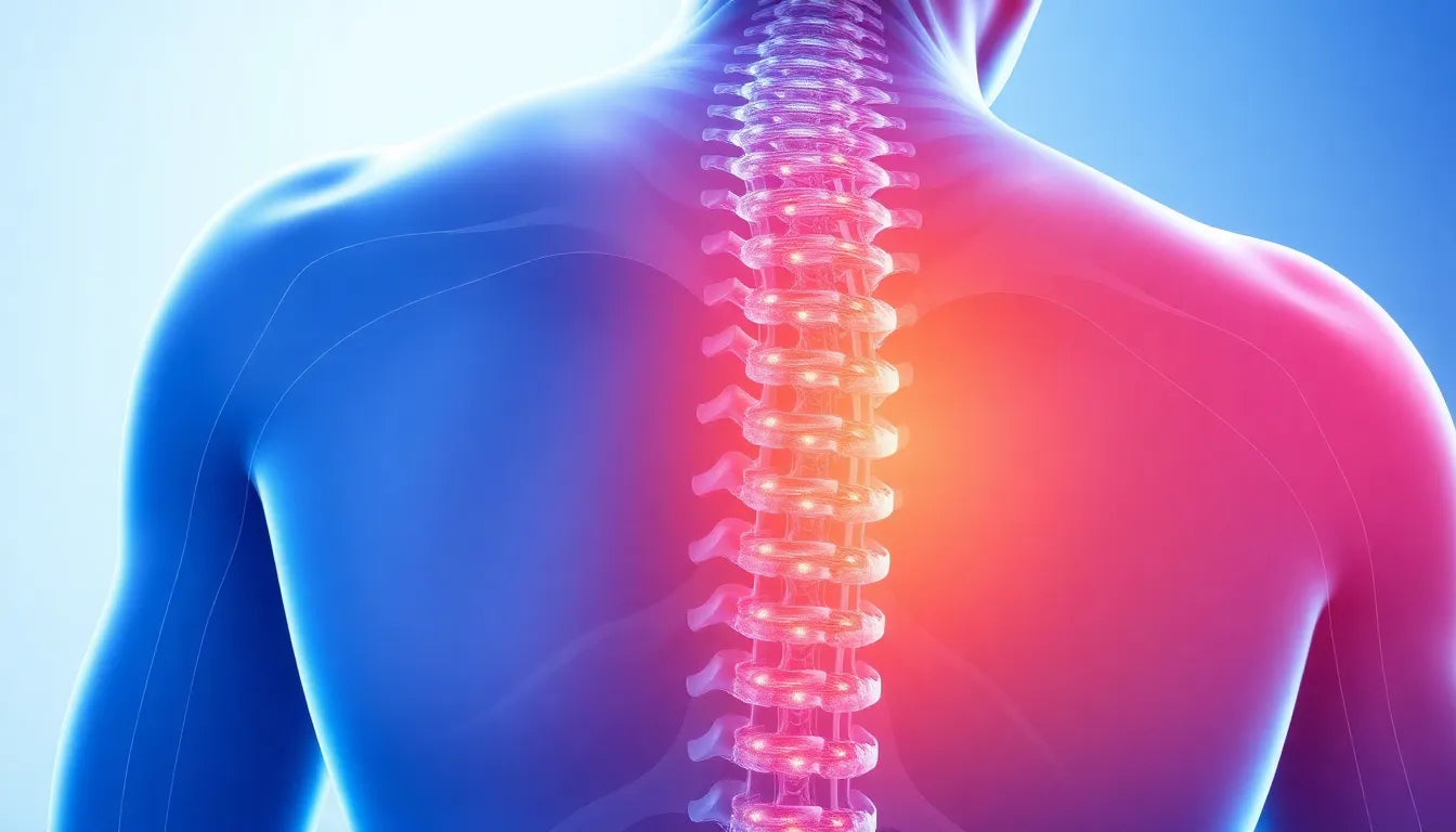 Så lindrar du smärtan vid diskbråck med rätt metoder - Illustration