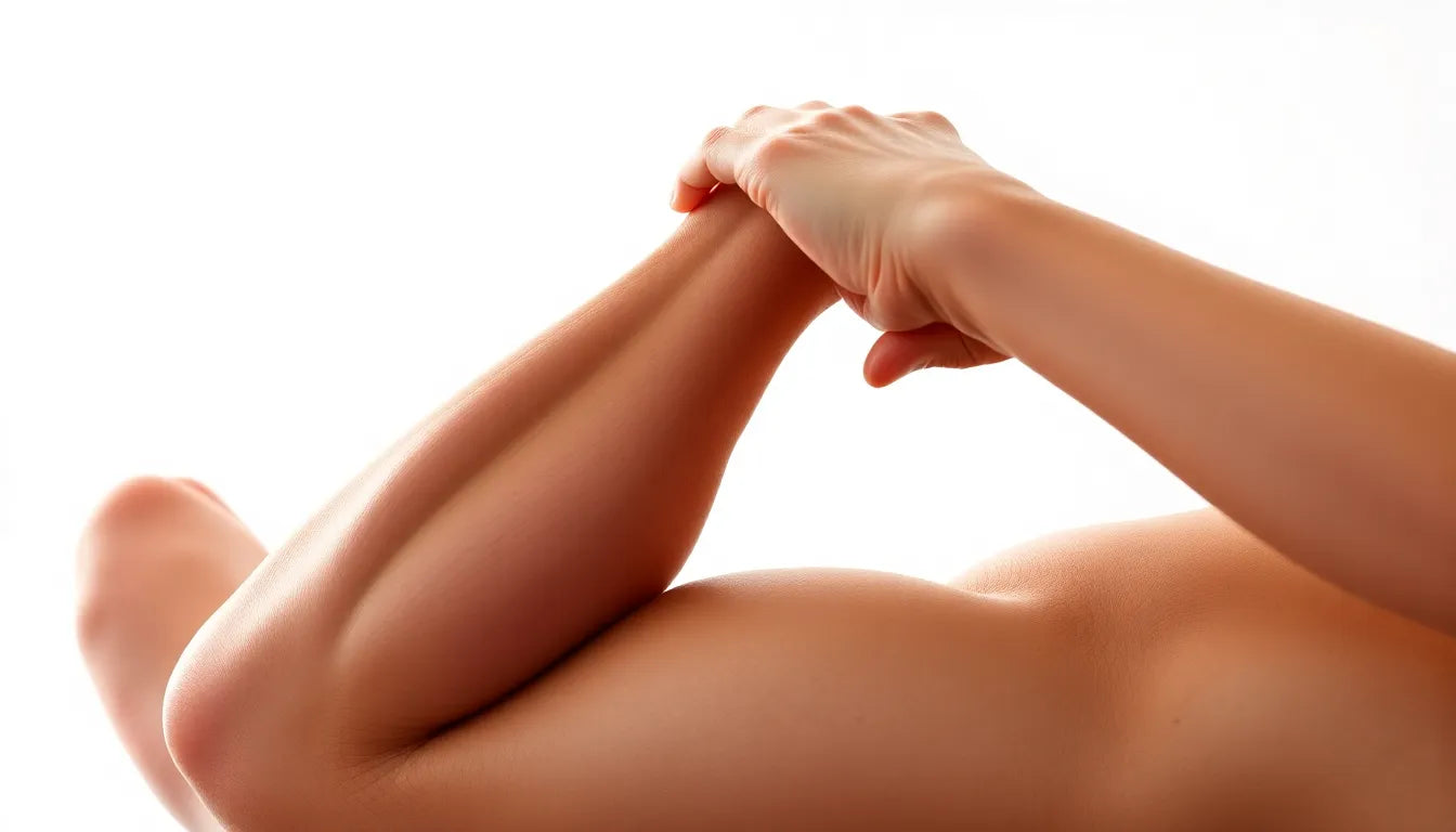 Övningsläsare: effektiva stretchövningar för smärtfria knän - Illustration