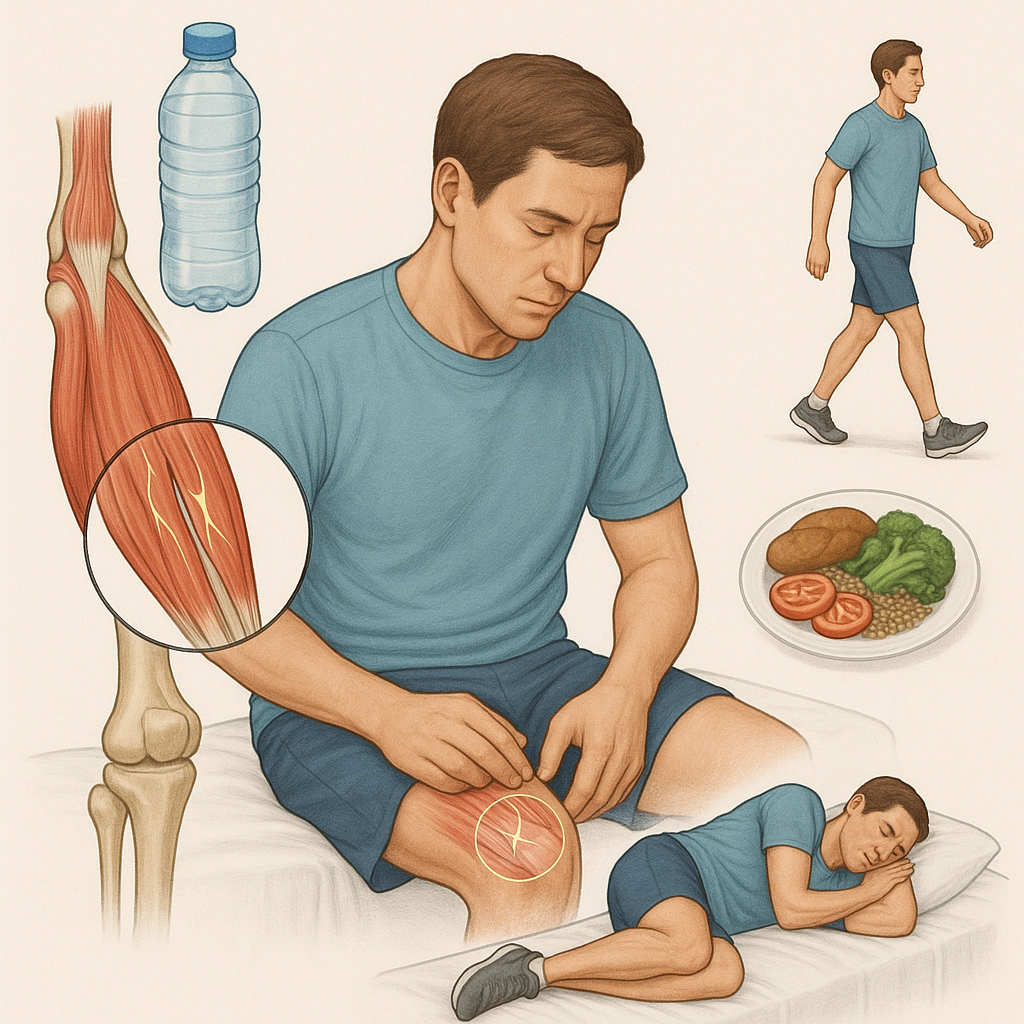 Maximera din återhämtning efter maraton: tips för snabbare återkomst - Illustration