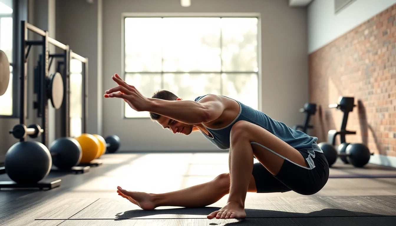 Upptäck hur udstrækningsøvelser kan förbättra din styrketräning: en guide för övningsläsare - Illustration