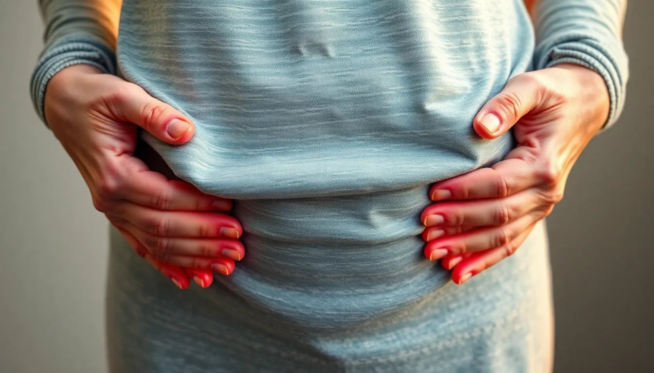 Upptäck orsakerna bakom smärta i länd och underliv och hitta lindring idag - Illustration