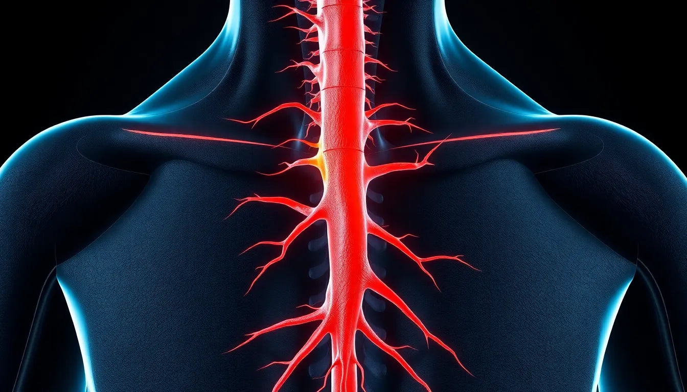 Upptäck ischiasnervens fascinerande väg genom kroppen - Illustration