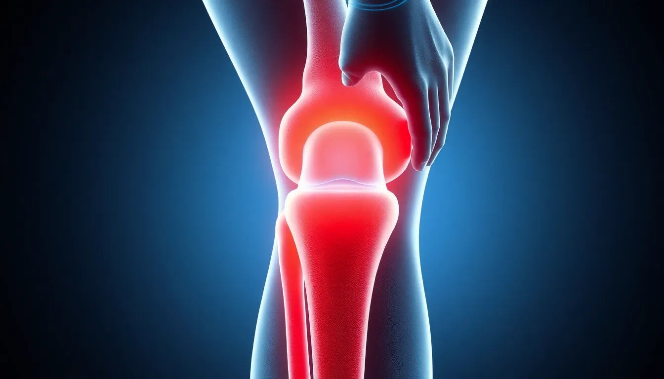 Knäsmärta bakifrån: orsaker och lösningar för ett smärtfritt liv - Illustration