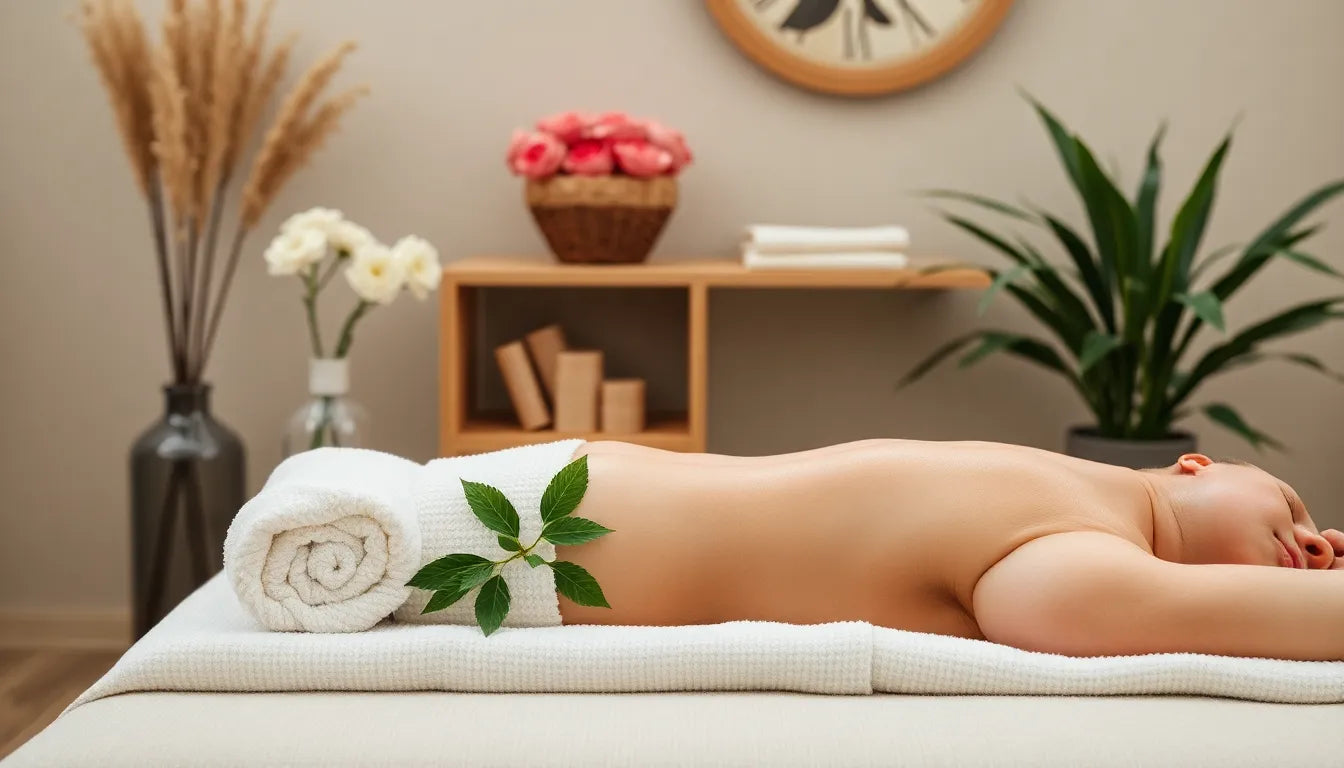 Få lindring från ländryggssmärta med effektiv massage och egenvård - Illustration