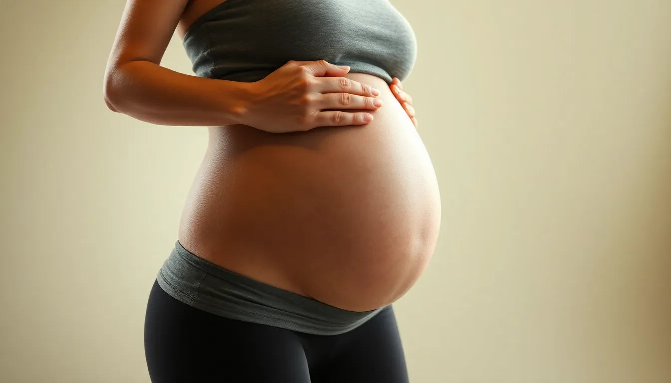 Effektiva bäckenbottenövningar för gravida övningsläsare - Illustration