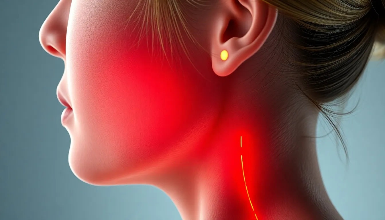 Frigör dig från smärtan: effektiva lösningar för ont i den ene side af nakken - Illustration