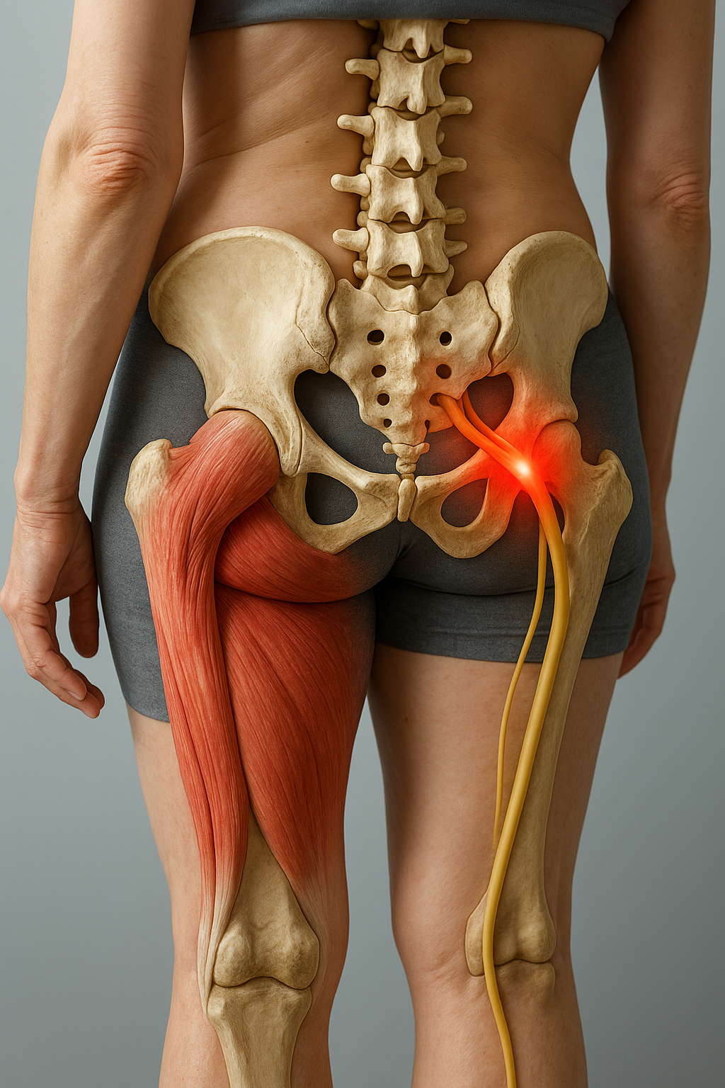Lindra smärtan: vad du behöver veta om nerv i kläm vid korsbenet - Illustration