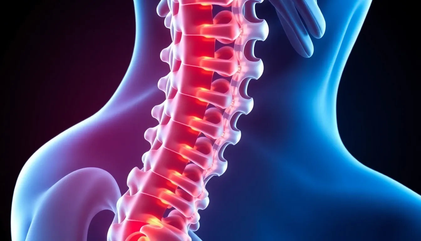 Bli fri från ischias värk med enkla övningar och rätt ergonomi - Illustration