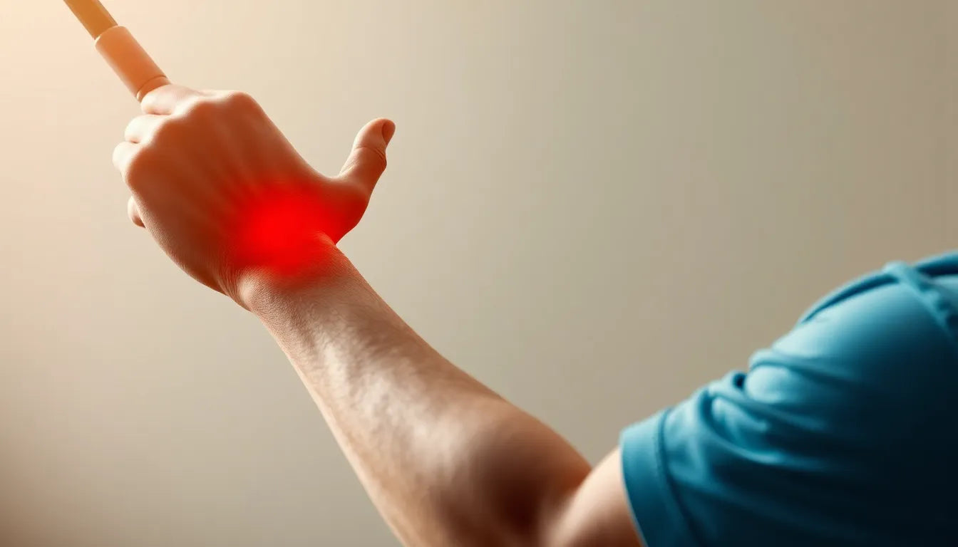 Så slipper du smärta i armbågen när du sträcker armen: enkla tips och övningar - Illustration