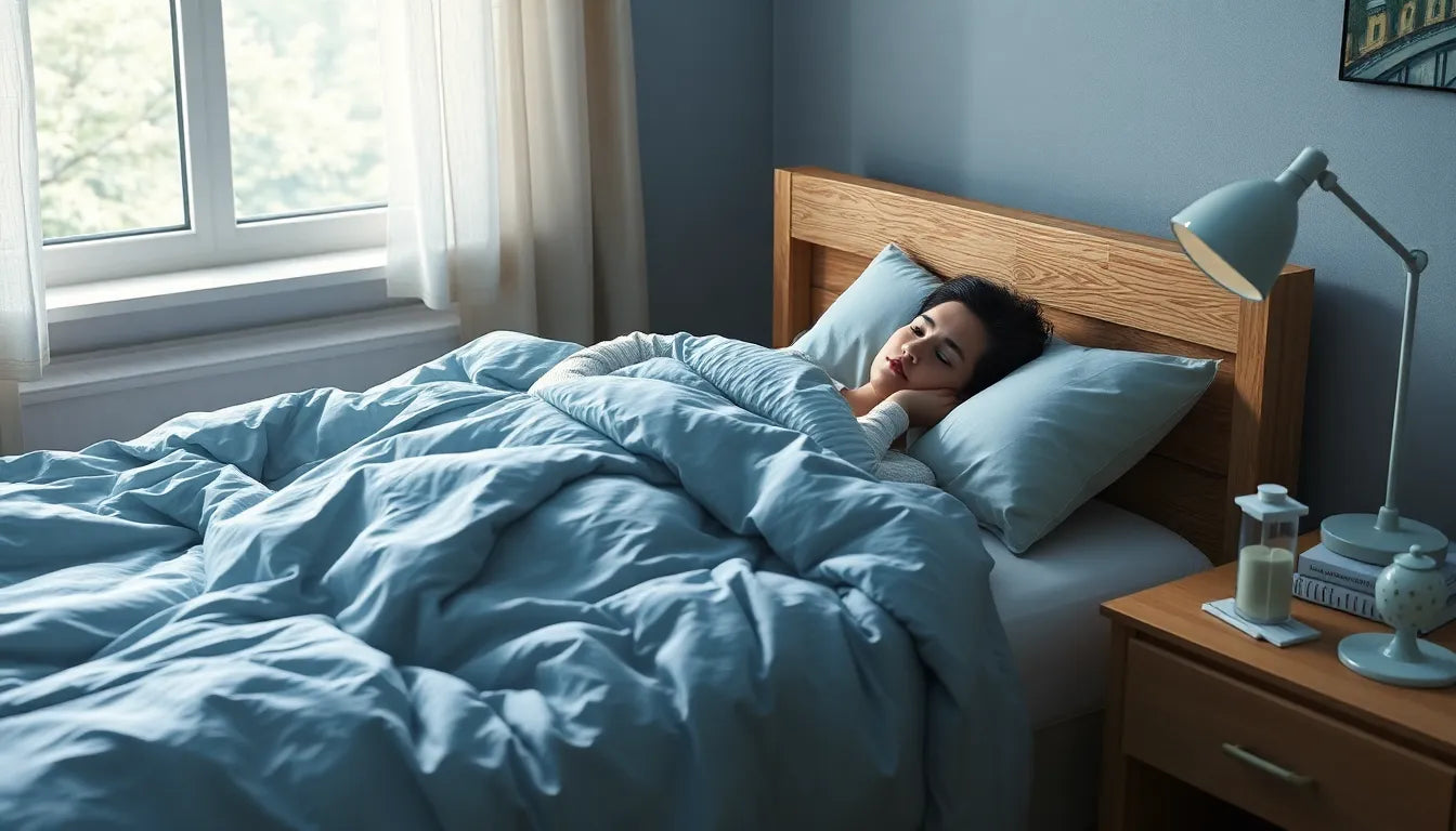 Sov bättre trots ryggsmärtor: tips för en god natts sömn - Illustration