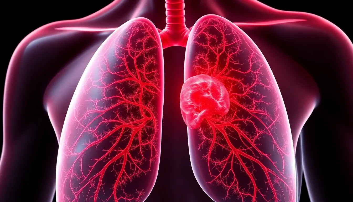 När ryggsmärta kan vara mer än bara en muskelvärk: tidiga tecken på lungcancer du inte bör ignorera - Illustration