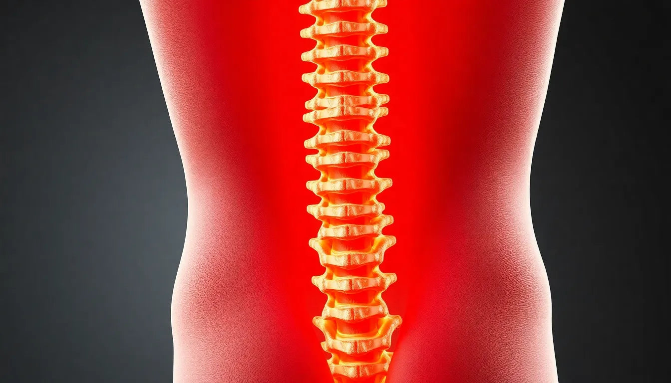 Fysioterapi som lindrar smärta vid diskbråck: så fungerar det - Illustration