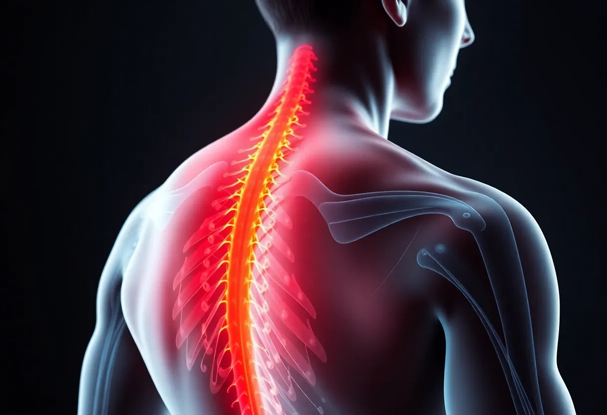 Lindra spänd nacke och huvudvärk med enkla knep hemma - Illustration