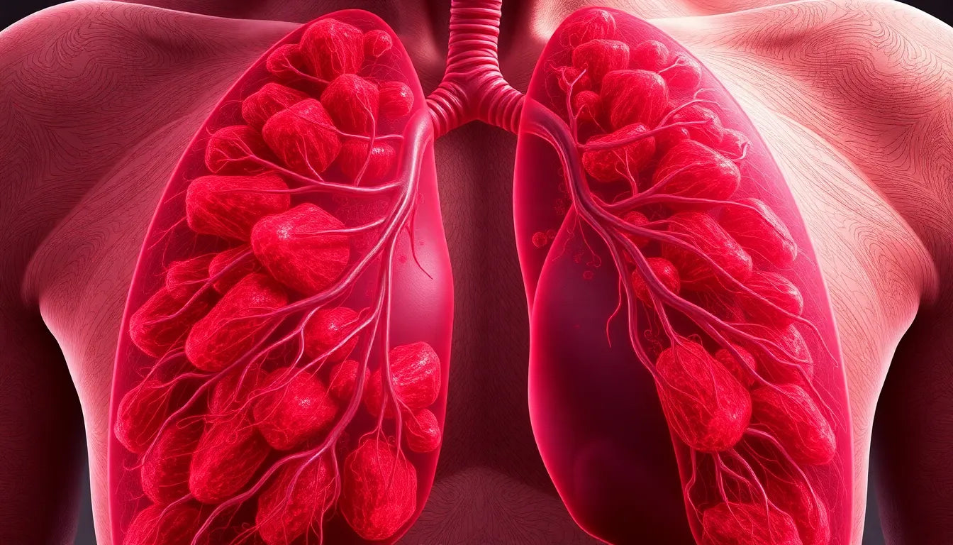 Lär dig varför lungehindebetændelse kan ge ryggsmärtor och hur du hanterar det effektivt - Illustration