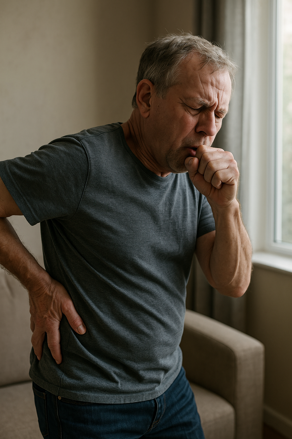 När ryggsmärta kan vara mer än bara en värk: förstå sambandet med lungcancer - Illustration
